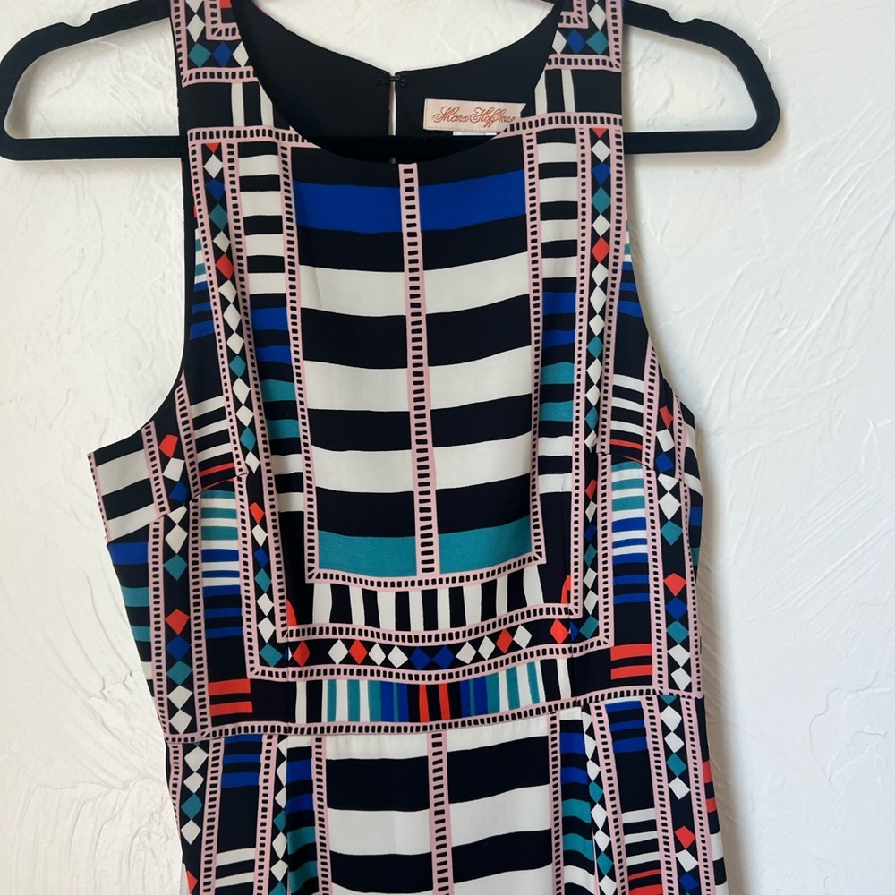 Mara Hoffman geometric cutout maxi dress size 6 - Picture 3 of 10